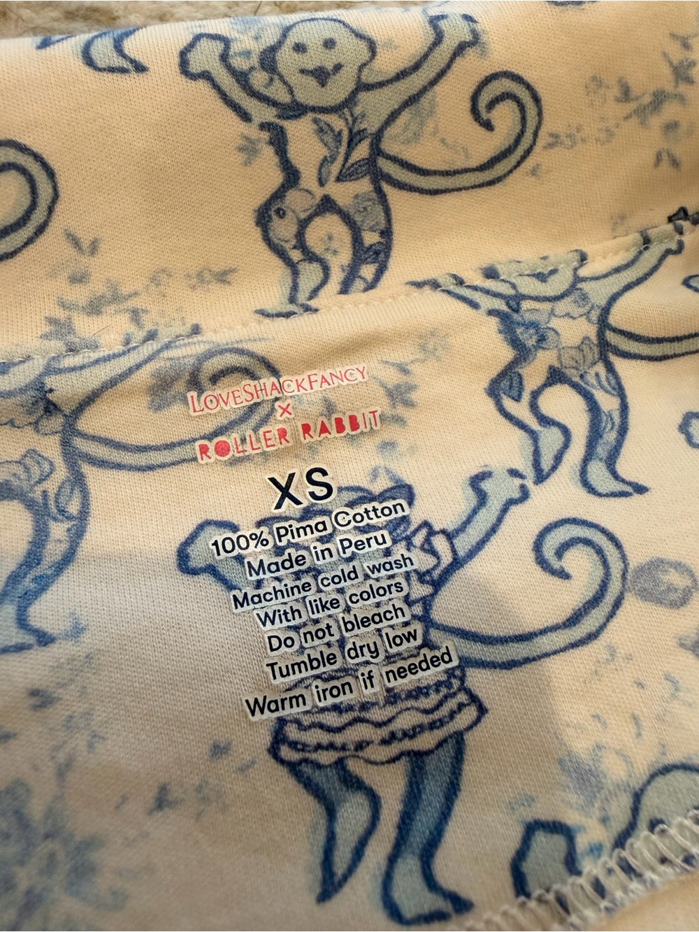 Roller Rabbit X Loveshack Fancy Pajamas - Picture 3 of 4